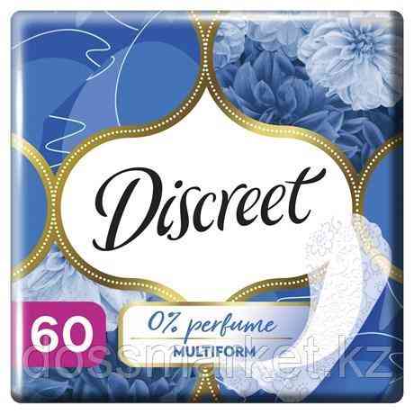 Прокладки ежедневные Discreet Air MULTIFORM 0% PERFUME, 60шт Алматы
