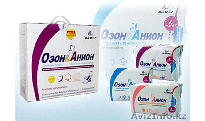 Ежедневные женские гигиенические прокладки "Тяньши" Anion - Relax AiRiZ (30 штук) Алматы - изображение 3