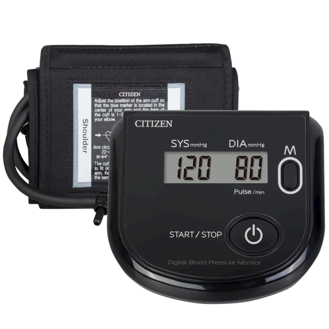 Тонометр CITIZEN CH452 Black Караганда - изображение 1
