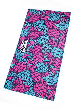 MadWave Полотенце из микрофибры Microfibre Towel Pineapple (80 х 140 см) Астана