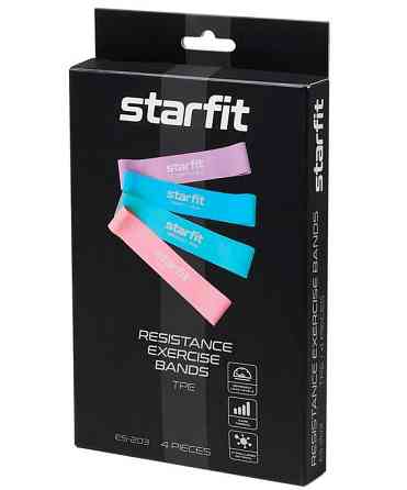 Мини-эспандеры Starfit ES-203, пастель, 4 шт Астана