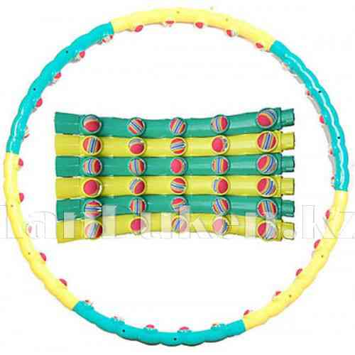 Обруч массажный Hula Hoop COLOR BALL Алматы