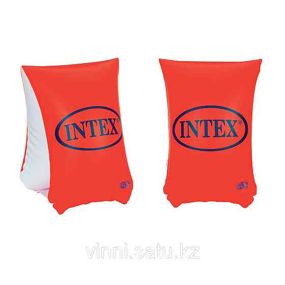Нарукавники для плавания Deluxe Large INTEX: 58641NP 30х15 см Almaty