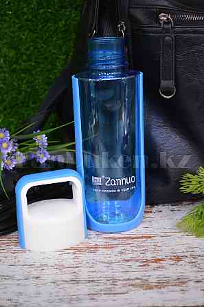 Бутылочка для воды ZANNUO 580 мл голубая Almaty