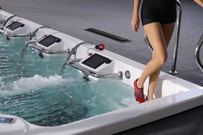 Фитнес Бассейн JNJ SPAS с пятью беговыми дорожками iTreadmill 5 Pools SPA-8398 Размеры: 6500х2280х13 Алматы - изображение 4