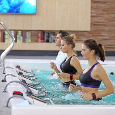 Фитнес Бассейн JNJ SPAS с тремя беговыми дорожками iTreadmill 3 Pools SPA-8378 Размеры: 4430×2280×13 Алматы - изображение 2