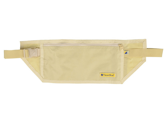 Сумка-кошелек на пояс Travel Blue Money Belt RFID, бежевый Астана - изображение 4