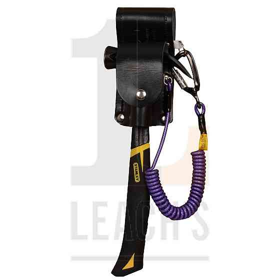 Big Ben Hammer Holder with Snap Cover Black Leather with Tool Safety Anchor Point / BIG BEN держател Атырау