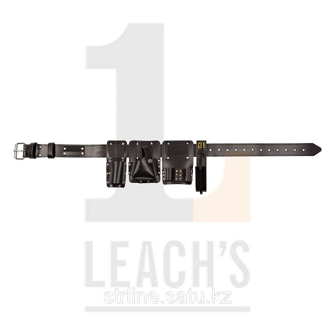 IMN Contractors Leather Belt Set c/w BIG BEN Gorilla Safety Hook - Black / IMN кожаный ремень с кобу Атырау - изображение 2
