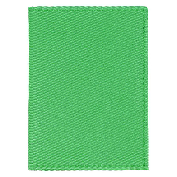 Обложка для паспорта Twill, зеленая (артикул 6696.90) Алматы - изображение 4
