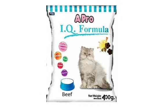 Апро Сухой корм для кошек с говядиной Астана