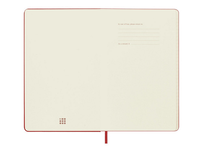 Записная книжка датированная А5 (Large) Classic на 2024 г., красный Almaty - photo 2