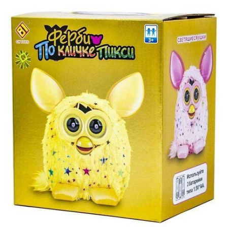 Игрушка интерактивная Фёрби «Пикси со звездами» Gold Edition (Голубой) Алматы - изображение 2