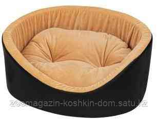 ЛЕЖАНКА XODY ПРЕМИУМ №1 42Х35 СМ, ЭКОКОЖА, ЧЕРНАЯ Astana