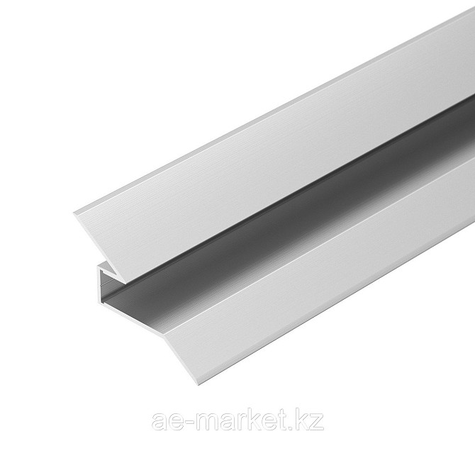 Профиль ARH-DECORE-S12-CAVE-F-2000 ANOD (Arlight, Алюминий) Алматы - изображение 1