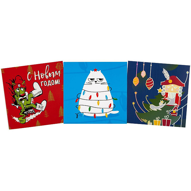Набор Warmest Wishes: 3 открытки с конвертами (артикул 71945.02) Almaty - photo 1