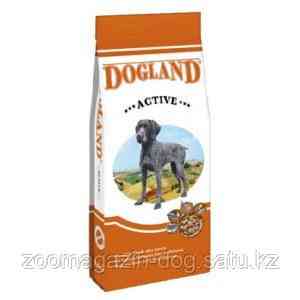 Dogland Active, Догланд Актив, корм для взрослых собак при повышенной активности, 15 кг. Almaty