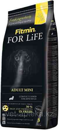 Fitmin For Life Adult Mini корм для взрослых собак мелких пород, 3 кг Almaty