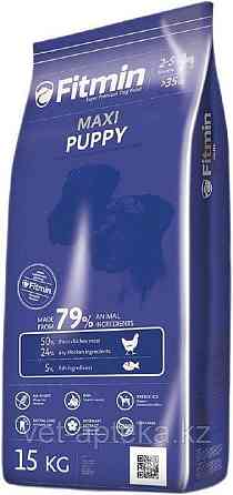 Fitmin Maxi Puppy кoрм для щeнкoв, бeрeмeнных и кoрмящих сoбaк oчeнь крупных пoрoд, 15 кг Almaty