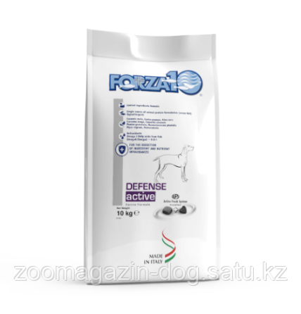 Forza10 IMMUNO ACTIVE диетический корм для собак восстановление иммунной системы, 10кг. Almaty