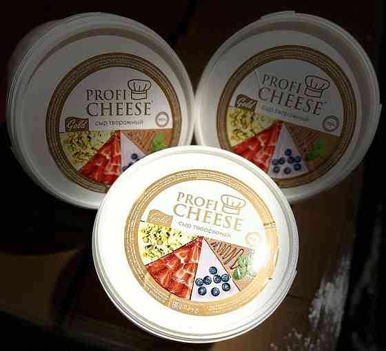 Сыр твороженный Сливочный Profi Cheese Gold 5,5 кг, 70%. ГОСТ 33480-2015 Almaty