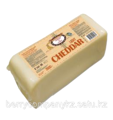 Сыр Полутвердый CHEDDAR 2600 гр. 40% Almaty
