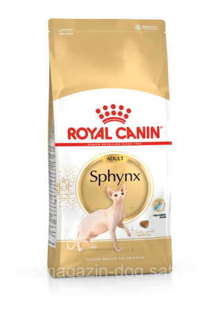 Royal Canin SPHYNX для кошек породы сфинкс,2кг Алматы - изображение 1