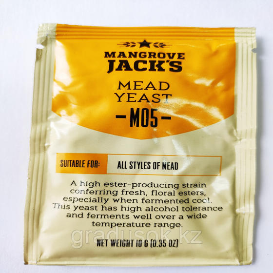 Дрожжи для медовухи Mangrove jacks Mead M05 10 г Ust-Kamenogorsk