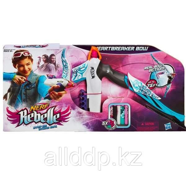 Nerf A6130 N-Rebelle Лук ,Разбитое сердце, Алматы - изображение 3