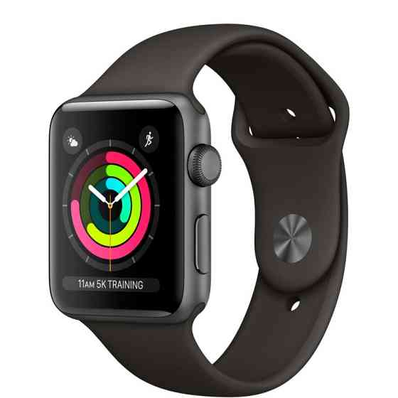Умные часы Apple Watch Series 3 (GPS) 42mm Aluminum Space Gray Алматы
