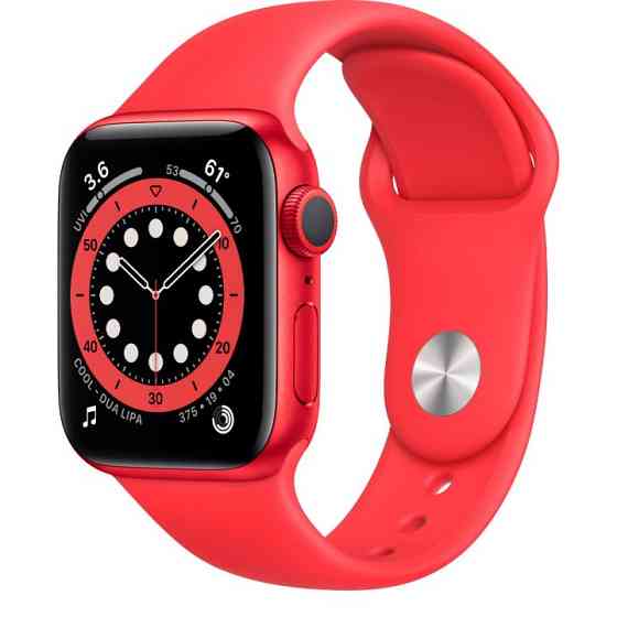 Умные часы Apple Watch Series 6 (GPS) 40mm Aluminum Red Алматы