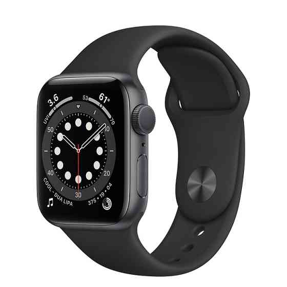 Умные часы Apple Watch Series 6 (GPS) 40mm Aluminum Space Gray Алматы