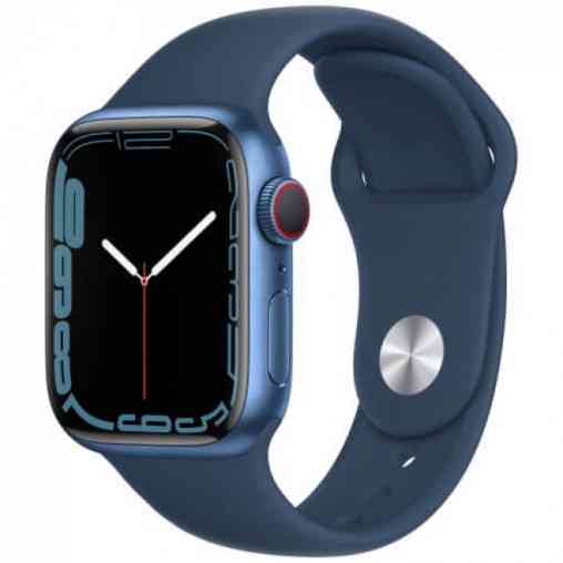 Умные часы Apple Watch Series 7 (GPS) 41mm Aluminum Blue Алматы