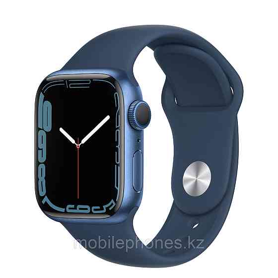 Умные часы Apple Watch Series 7 (GPS) 41mm Aluminum Blue Алматы