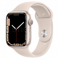 Умные часы Apple Watch Series 7 (GPS) 45mm Aluminum Starlight Алматы - изображение 2