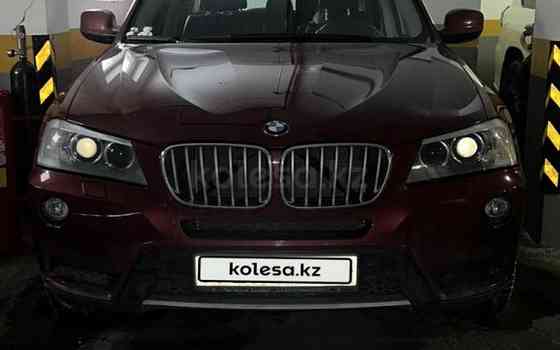 BMW X3, 2011, 3 л, 78288 км Алматы