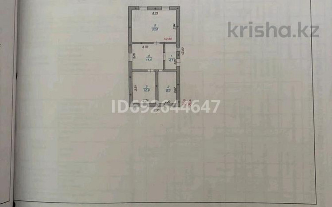 4-комнатный дом продажа, 72 м², 10 соток, Ертуғанов 125 Тасбогет - изображение 5