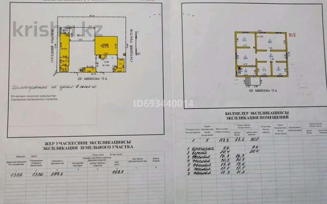 5-комнатный дом продажа, 145.34 м², 13.56 соток, Проезд Михеева 75а Петропавловск - изображение 1