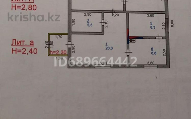 4-комнатный дом продажа, 70 м², 13 соток, Шевченко 19 Успенка - photo 4