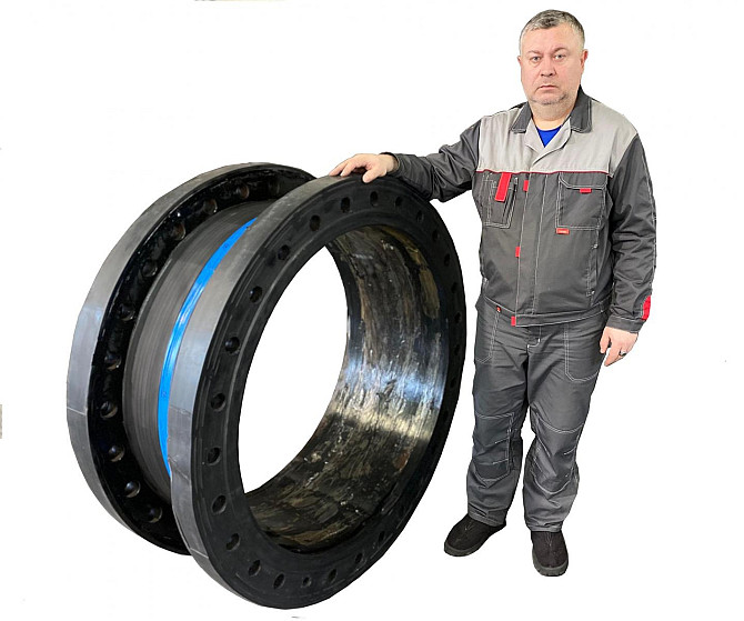 Компенсатор резиновый фланцевый СИБРЕЗИНОТЕХНИКА Ду-600 (L 300) EPDM Ру-10 Astana - photo 3