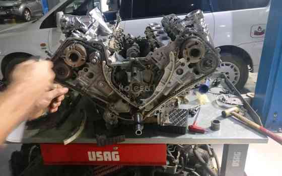 Ремонт двигателя Nissan Patrol Y62 (VK56VD) Алматы