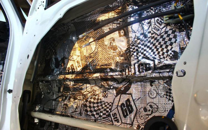 Үш қабатта автомобильдің дыбыс оқшаулауы Шымкент - изображение 2