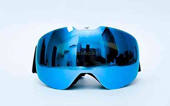 Зимние очки Snow Star (зеркальные синие) HAWK MOTO Астана
