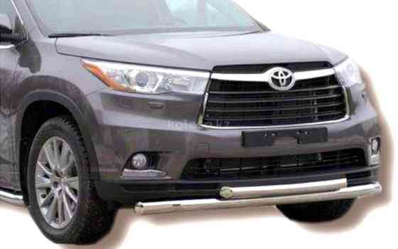 Защита переднего бампера для Toyota Highlander Алматы