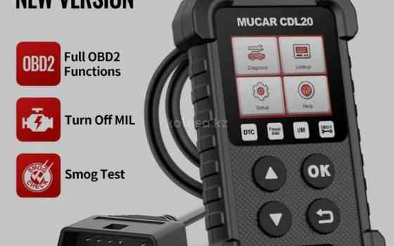 Mucar CDL20 Сканер All protocol.OBD2 поддержка Can. Русский язык. Алматы