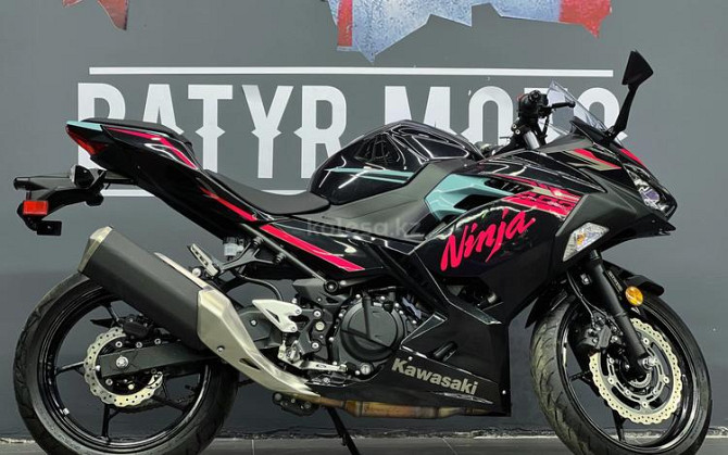 Kawasaki EX400 NINJA "BATYR MOTO" МЕГА АКЦИЯ! Пробег 600км из Канады 2020 г. Алматы - изображение 1