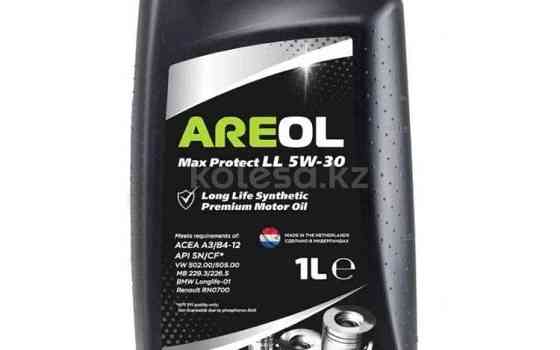 Масло ДВС Areol 5W30 Max Protect LL Long Life Full Synthetic 1L Алматы