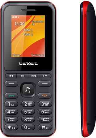 TeXet TM-316 Black-Red Алматы