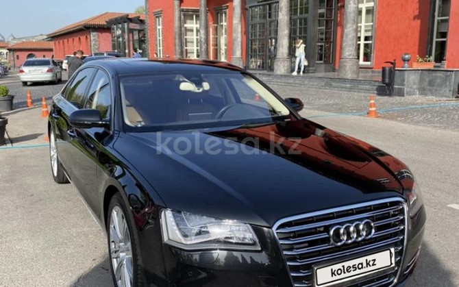 Audi A8, 2011 ж Алматы - изображение 1