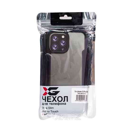 Чехол для телефона X-Game XG-NV213 для Iphone 13 Pro Max Iron Алматы